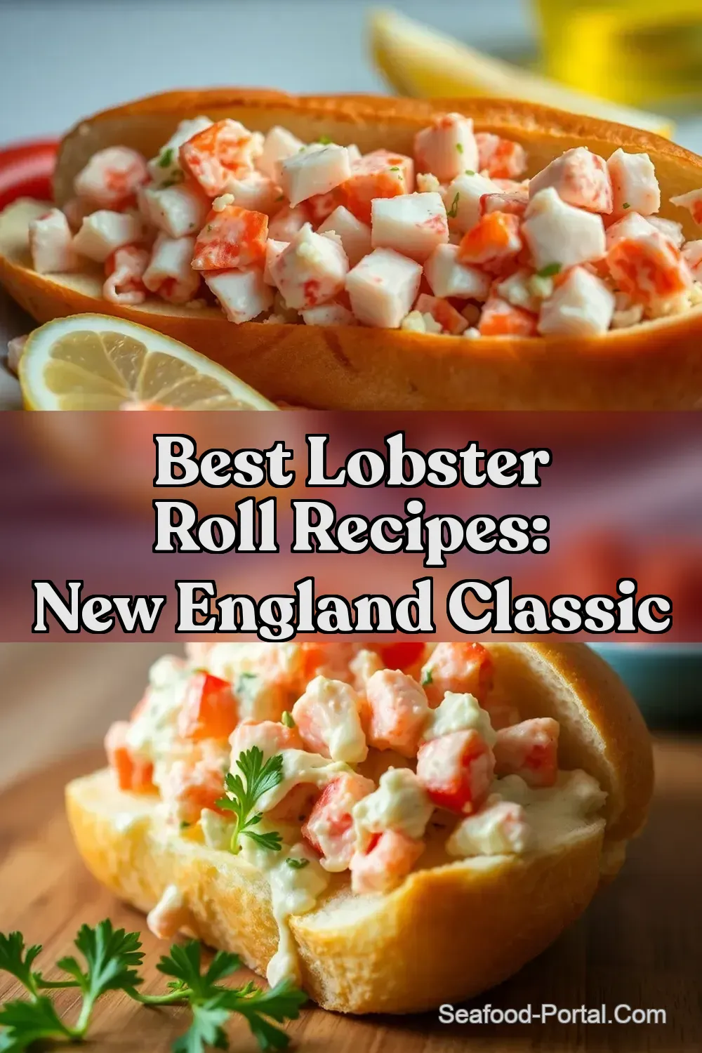 Best Lobster Roll Recipes: New England Classic : PIN FOR LATER Best Lobster Roll Recipes: New England Classic