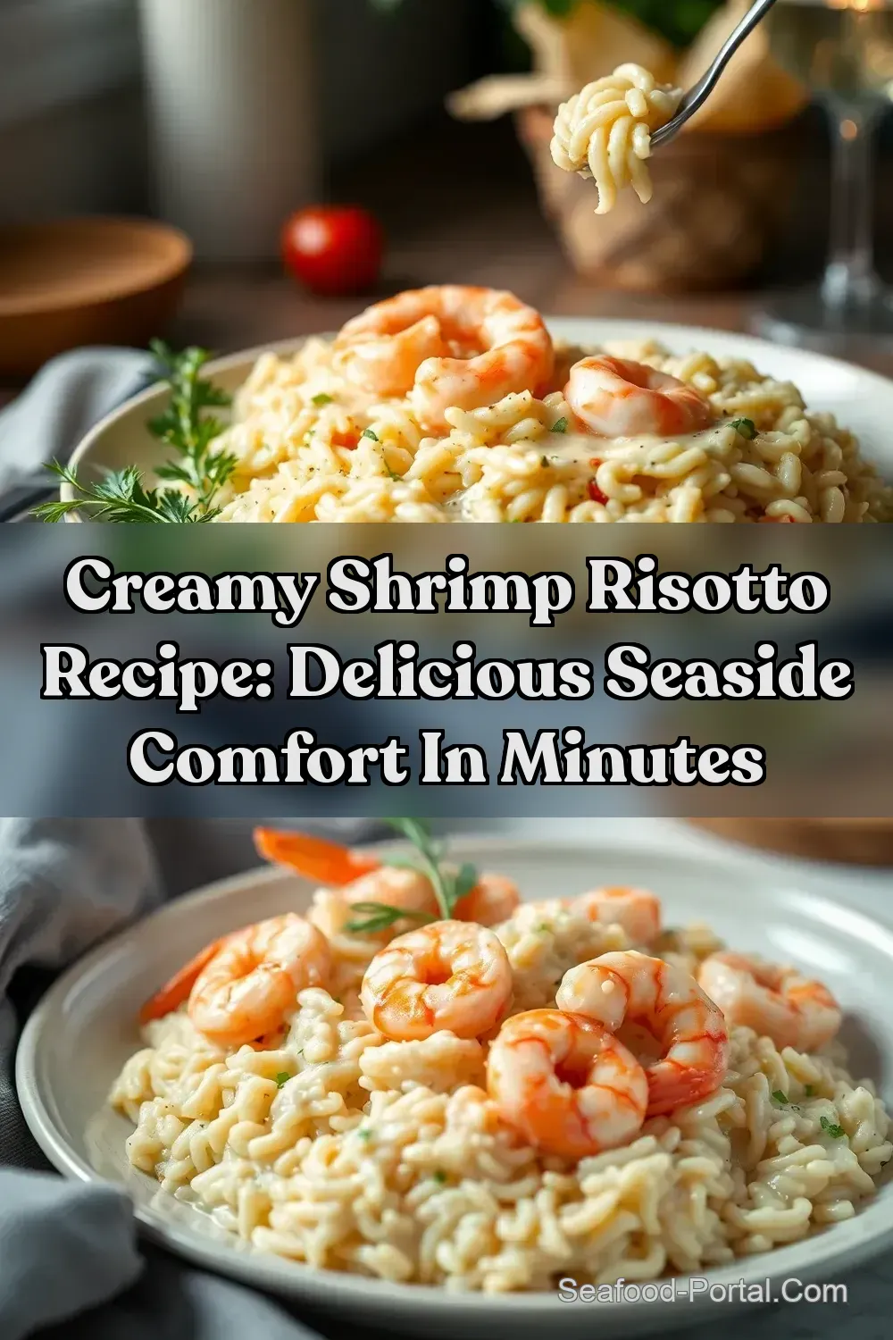Creamy & Easy Shrimp Risotto Recipe Seaside Comfort