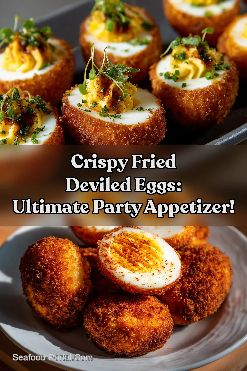 Golden Fried Deviled Eggs: A Crispy Twist on a Classic!