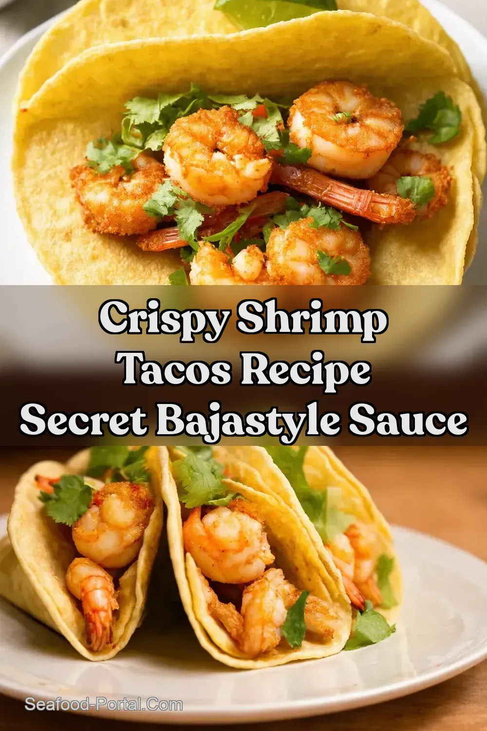 Baja Fried Shrimp Tacos with CilantroLime Ready in 40