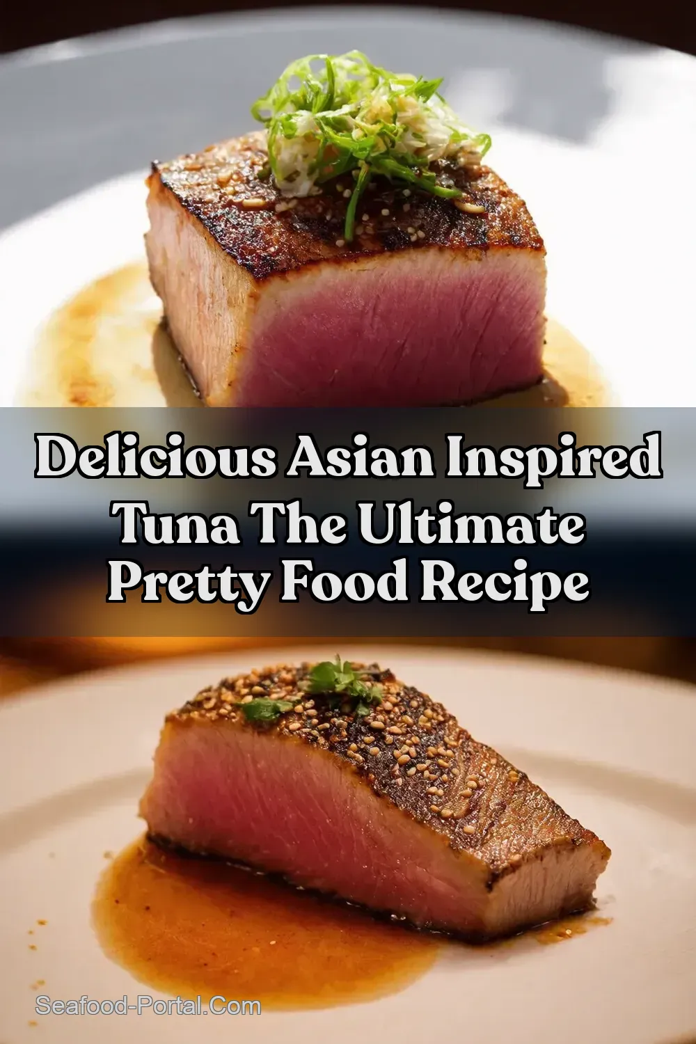 Seared Yellowfin Tuna with SesameGinger Restaurant Easy