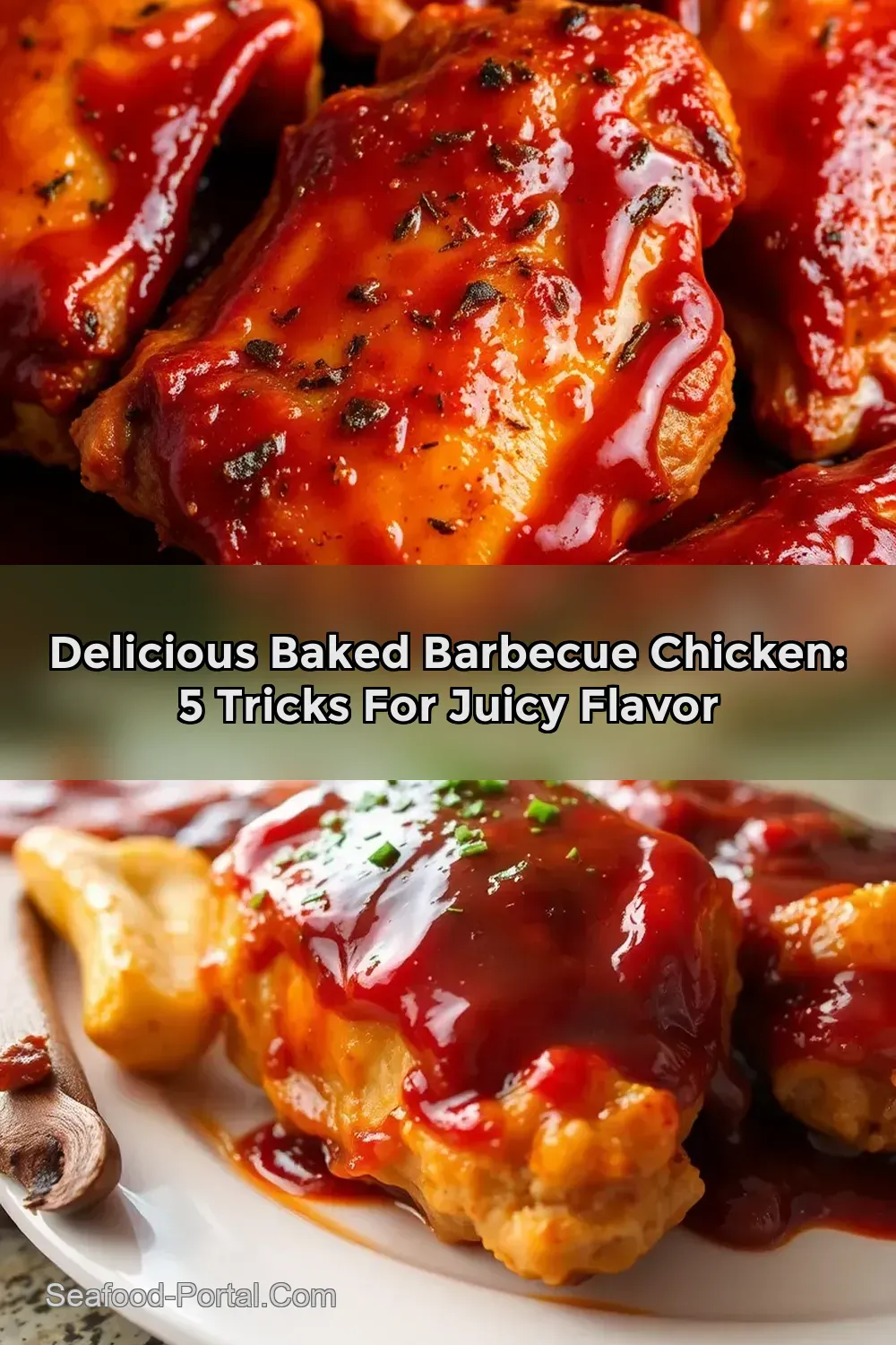 Delicious Baked Barbecue Chicken: 5 Tricks for Juicy Flavor : PIN FOR LATER Delicious Baked Barbecue Chicken: 5 Tricks for Juicy Flavor