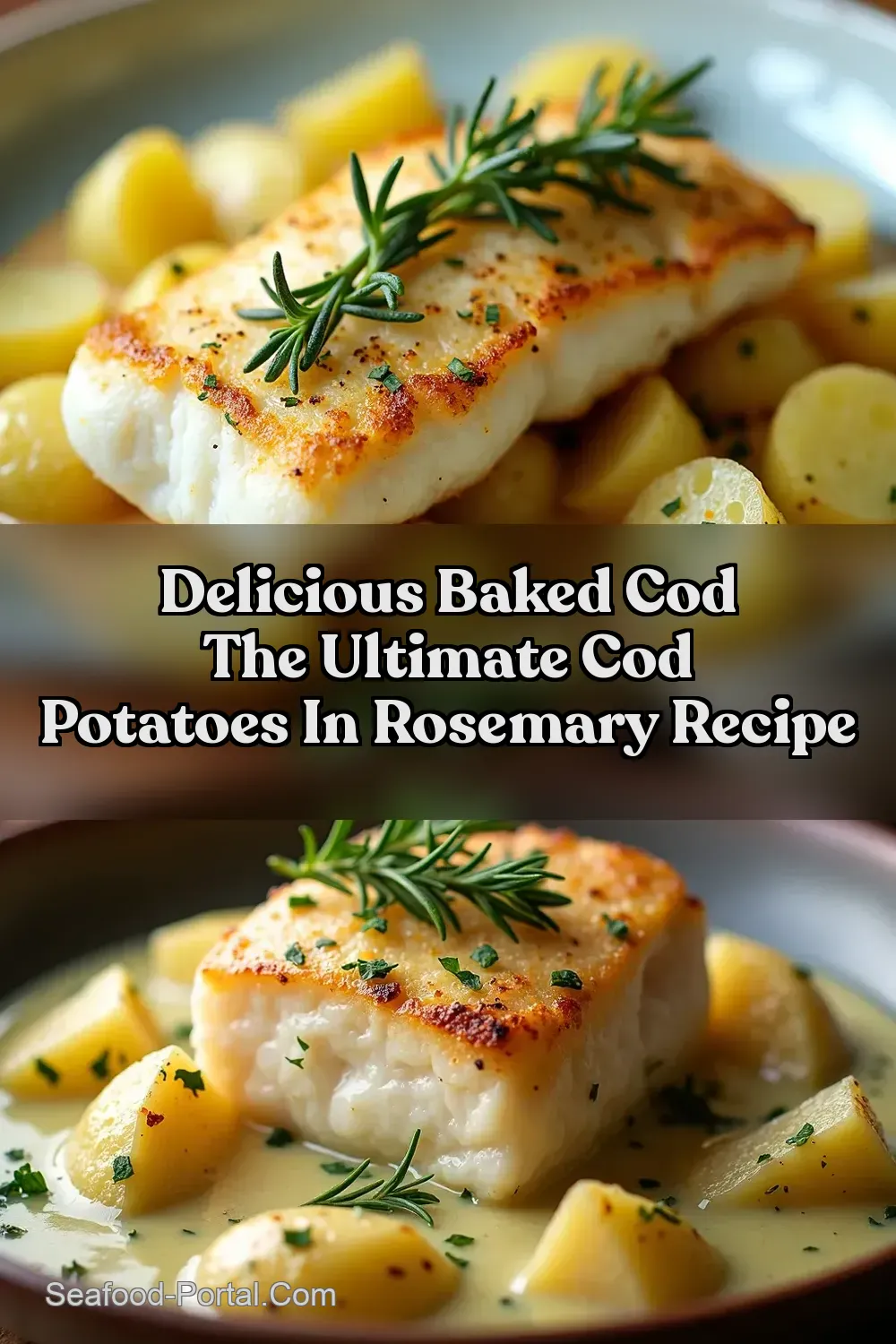 Cod Potatoes in Rosemary Cream An Easy Weeknight Winner