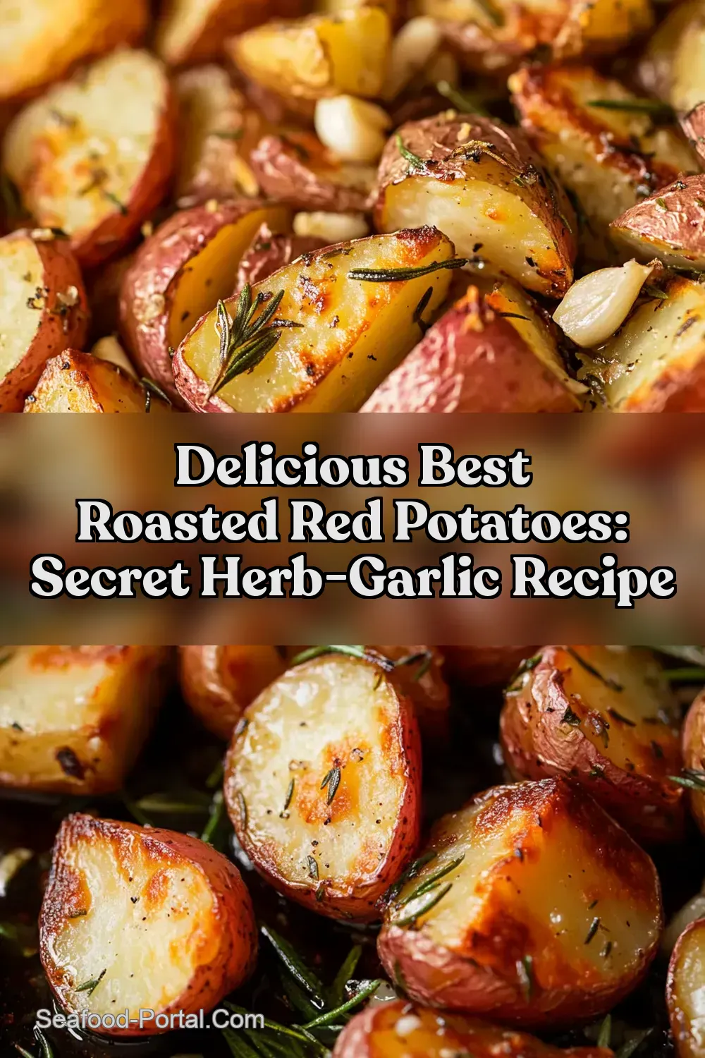 Delicious Best Roasted Red Potatoes: Secret Herb-Garlic Recipe : PIN FOR LATER Delicious Best Roasted Red Potatoes: Secret Herb-Garlic Recipe