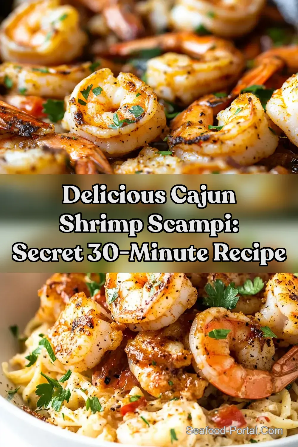 Delicious Cajun Shrimp Scampi: Secret 30-Minute Recipe : PIN FOR LATER Delicious Cajun Shrimp Scampi: Secret 30-Minute Recipe