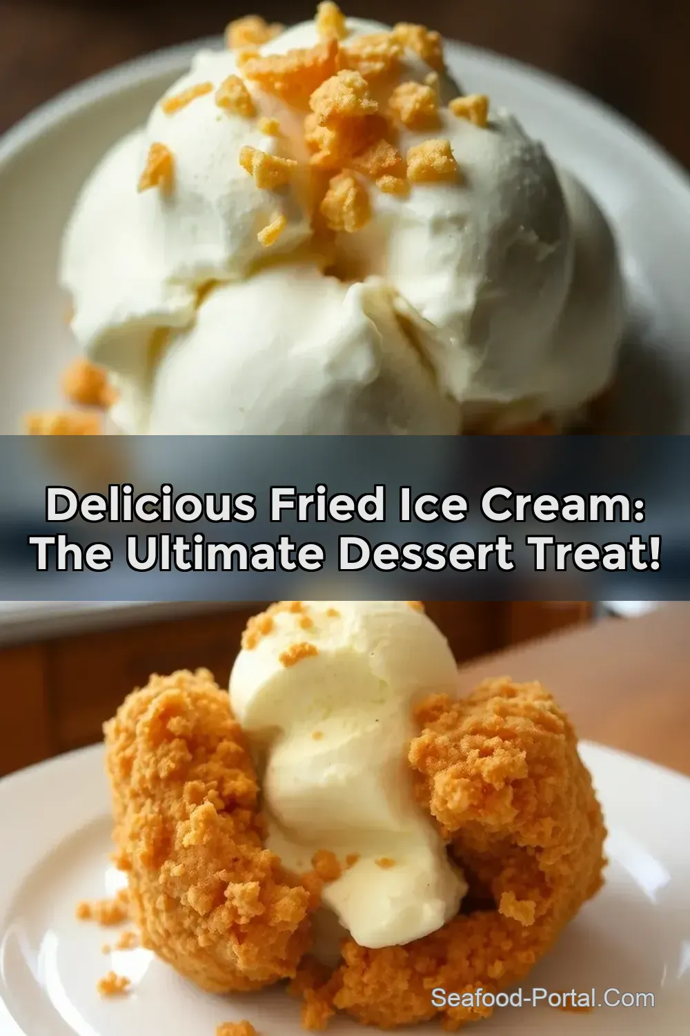 Crunchy and Creamy Deep Fried Ice Cream: A Family Favorite…