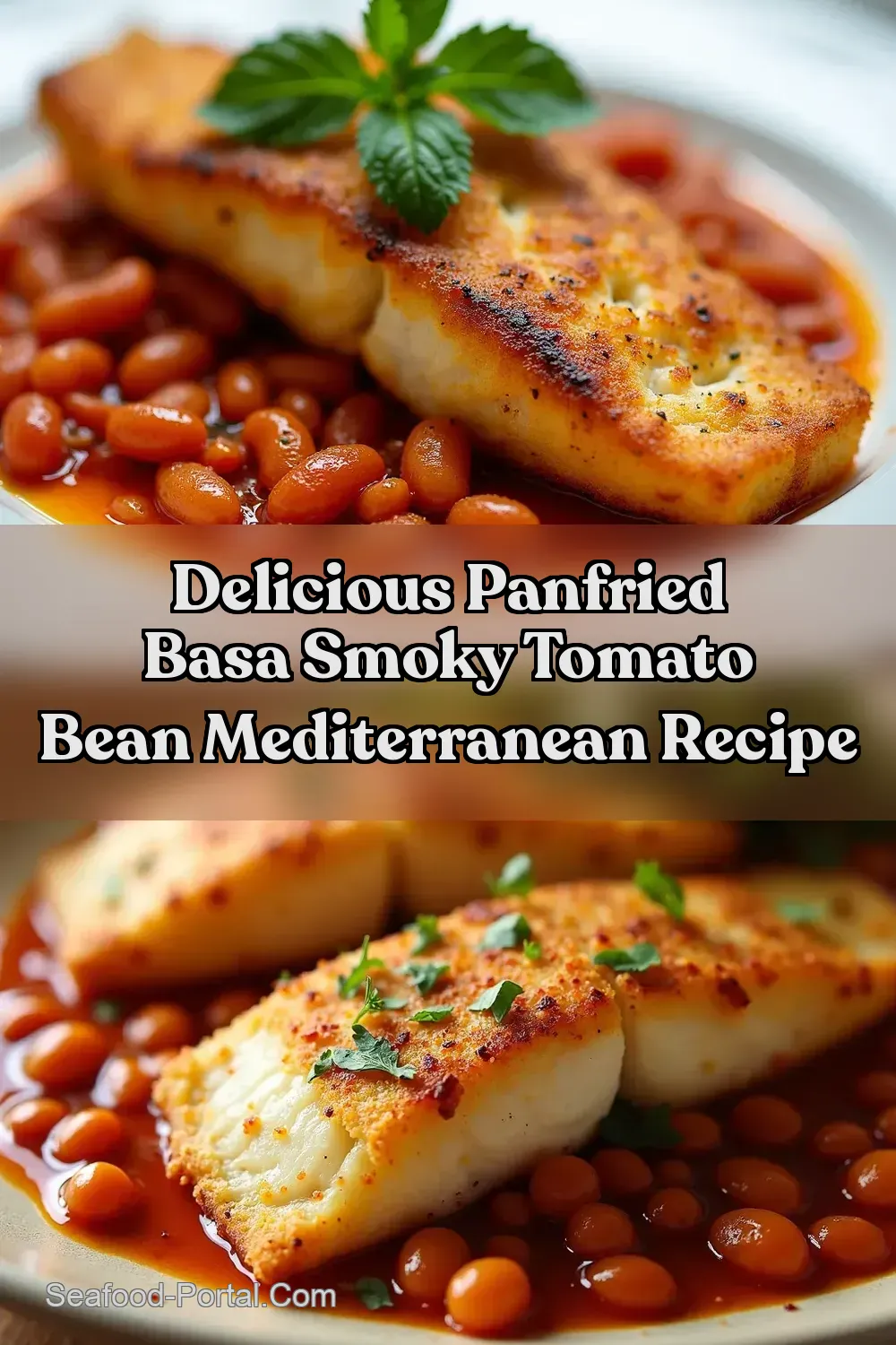 PanFried Basa with Smoky Tomato Beans Weeknight Win