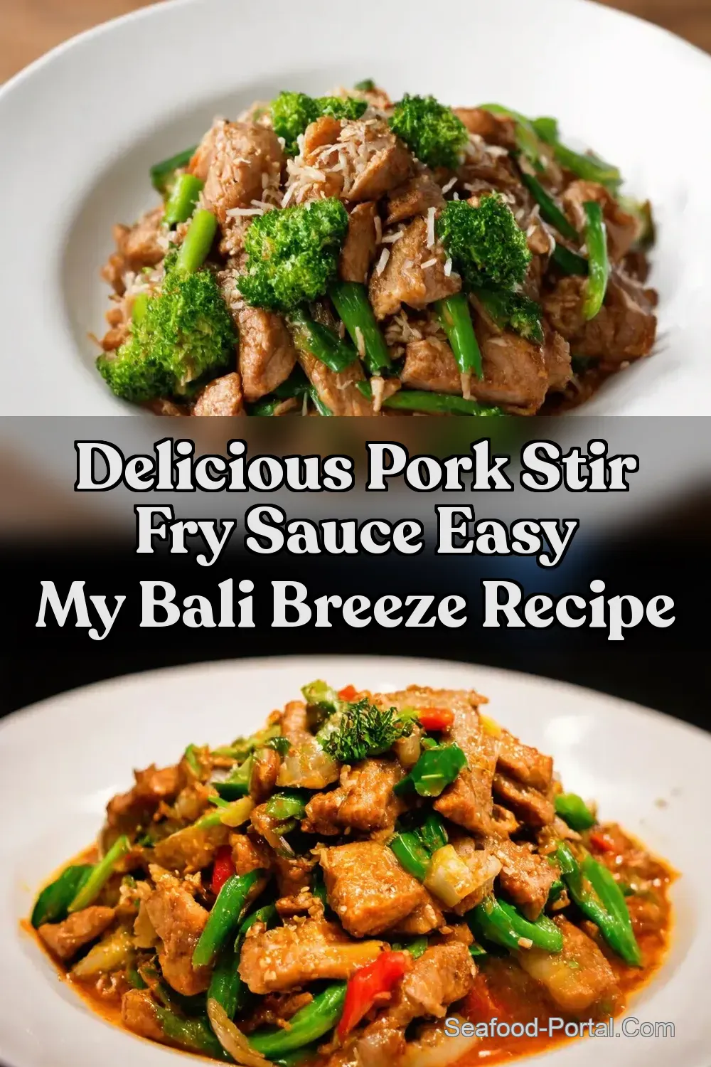 Bali Breeze Pork Coconut StirFry Quick Weeknight Dinner