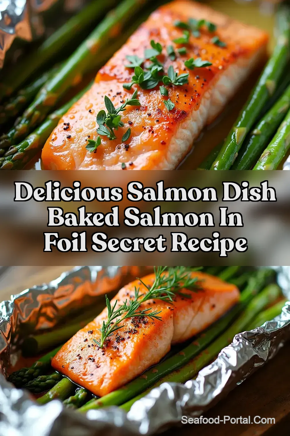 Speedy Salmon Supper Baked Salmon in Foil with Asparagus