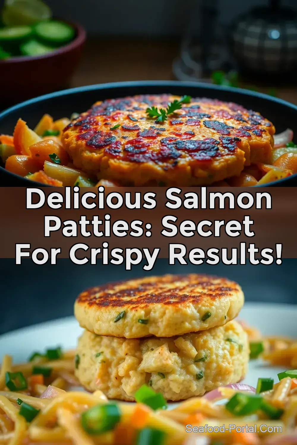 Delicious Salmon Patties: Secret for Crispy Results! : PIN FOR LATER Delicious Salmon Patties: Secret for Crispy Results!