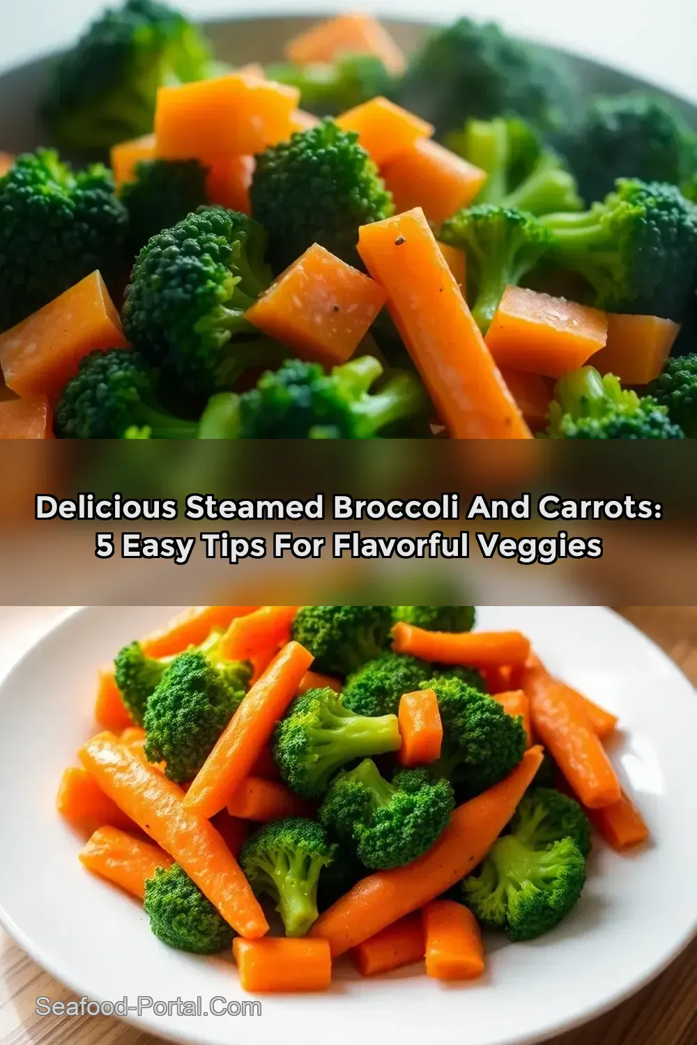 Vibrant Broccoli and Carrots Steamed: A Quick & Healthy…
