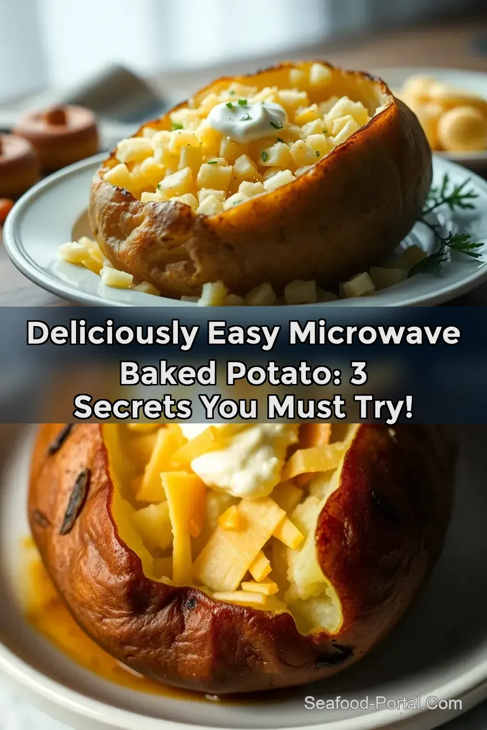 Quick and Easy Microwave Baked Potato Delight: A Tasty…