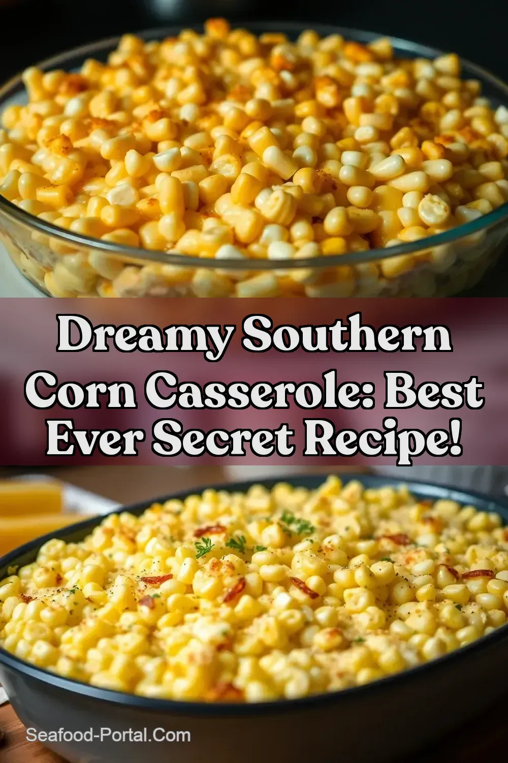 Dreamy Southern Corn Casserole: Best Ever Secret Recipe! : PIN FOR LATER Dreamy Southern Corn Casserole: Best Ever Secret Recipe!