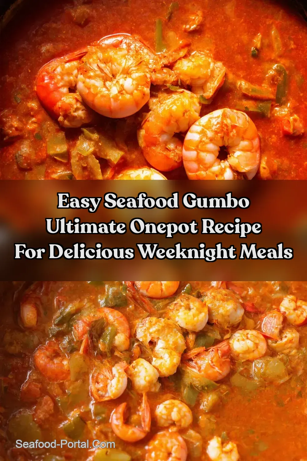 Quick Seafood Gumbo Easiest Cheaters Recipe Ever - Seafood…