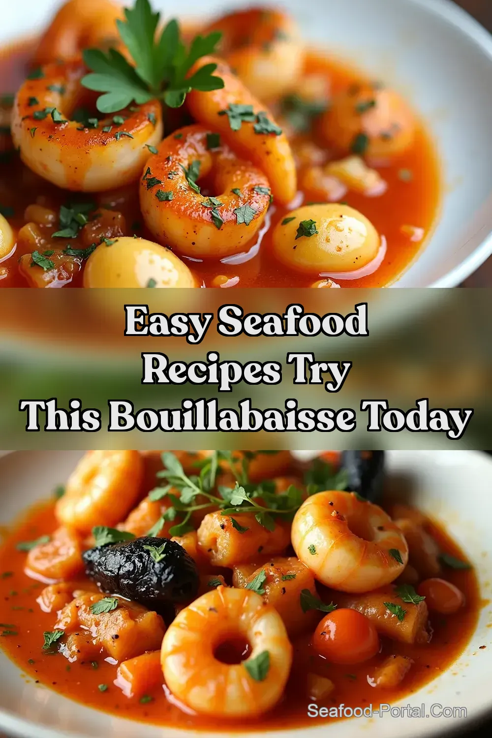 Easy Bouillabaisse Recipe Seafood Weeknight Mediterranean