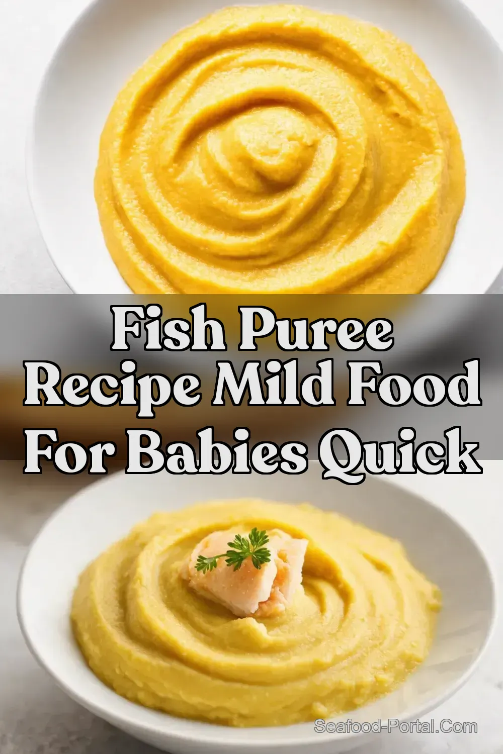 Easy Fish Puree for Baby My Mild Gentle Recipe - Seafood…