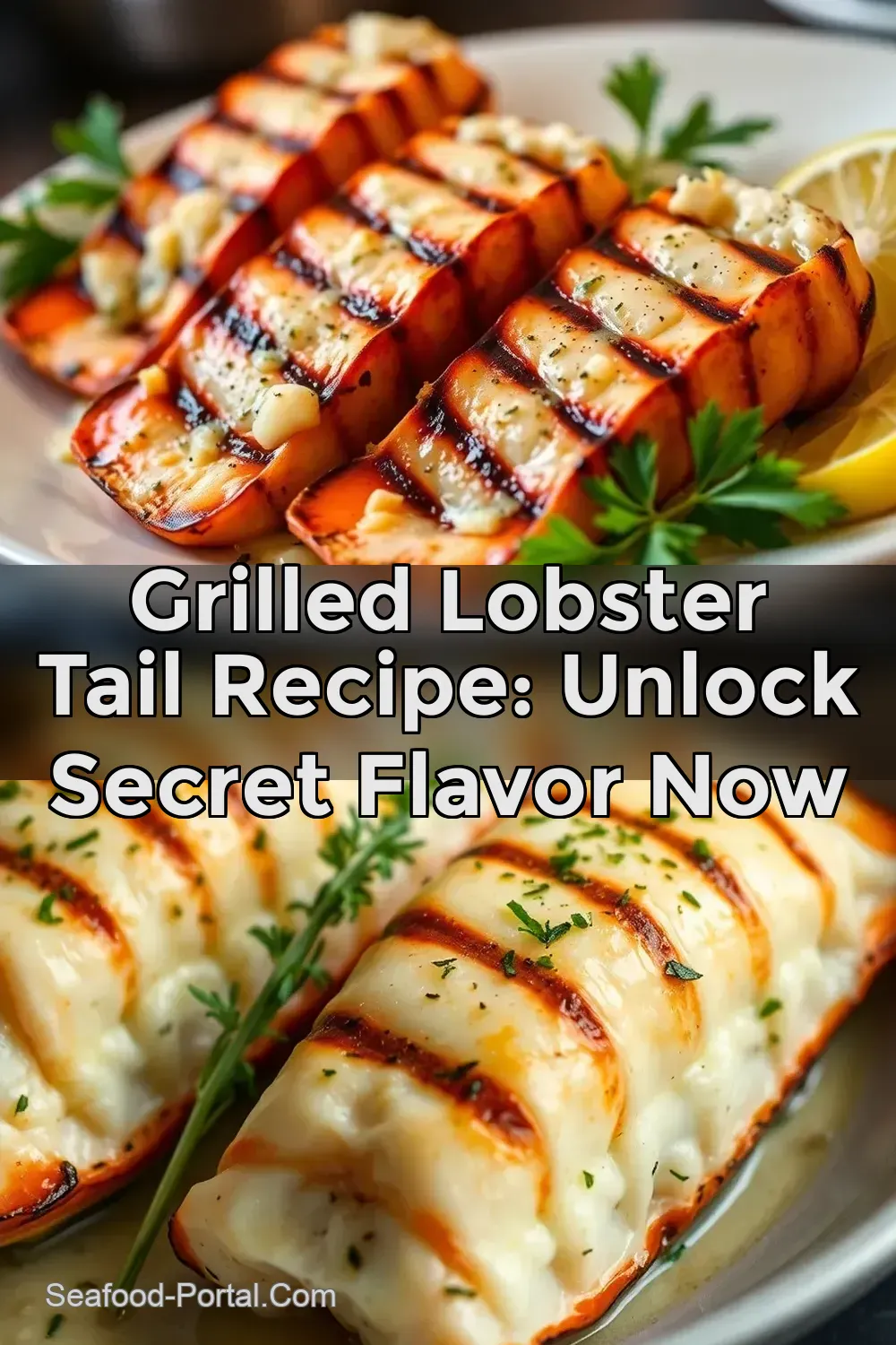 Grilled Lobster Tail Recipe: Unlock Secret Flavor Now : PIN FOR LATER Grilled Lobster Tail Recipe: Unlock Secret Flavor Now