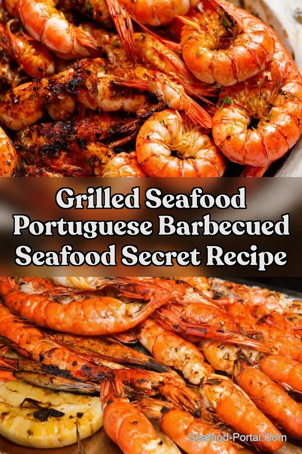 Portuguese Style Barbecued Seafood Platter Easy BBQ Recipe