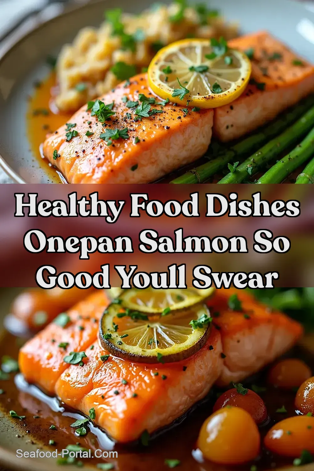 Simple Nutritious OnePan Salmon LemonHerb Perfection