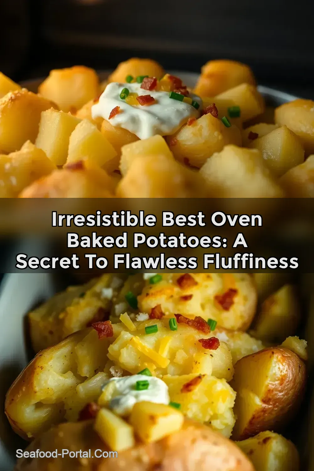 Irresistible Best Oven Baked Potatoes: A Secret to Flawless Fluffiness : PIN FOR LATER Irresistible Best Oven Baked Potatoes: A Secret to Flawless Fluffiness