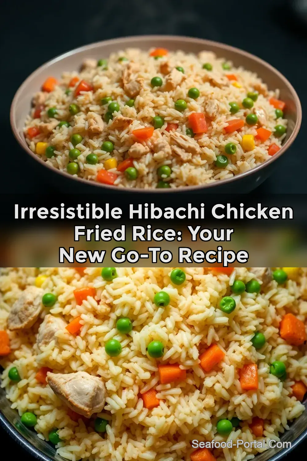 Irresistible Hibachi Chicken Fried Rice: Your New Go-To Recipe : PIN FOR LATER Irresistible Hibachi Chicken Fried Rice: Your New Go-To Recipe