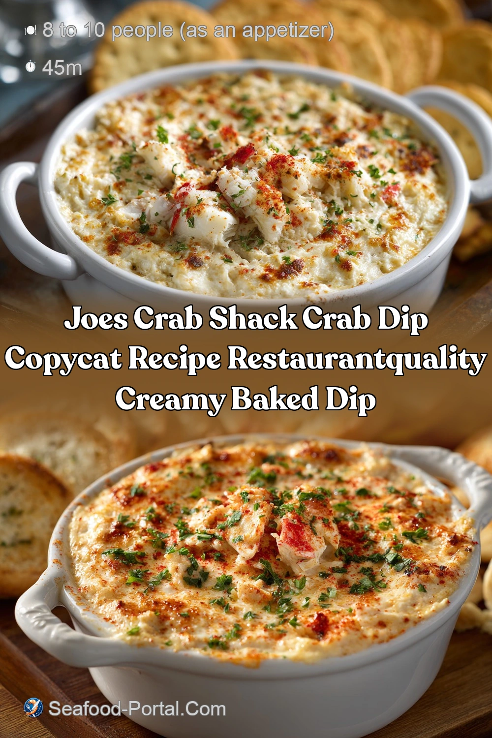 Joes Crab Shack Crab Dip Easy Copycat Recipe with Old Bay…