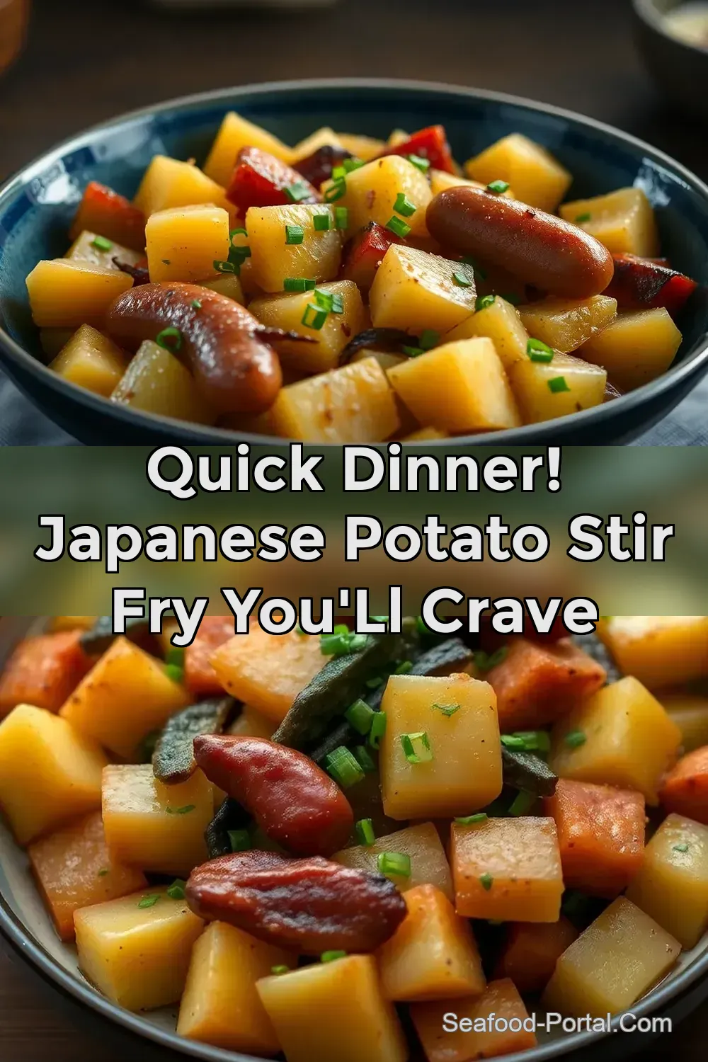 Quick Dinner! Japanese Potato Stir Fry You' ll Crave : PIN FOR LATER Quick Dinner! Japanese Potato Stir Fry You' ll Crave