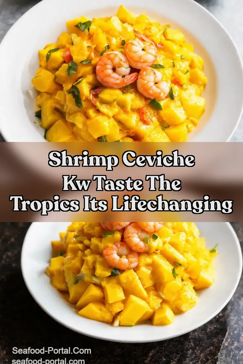 Best Mango Shrimp Ceviche Ever Sunshine on a Plate -…