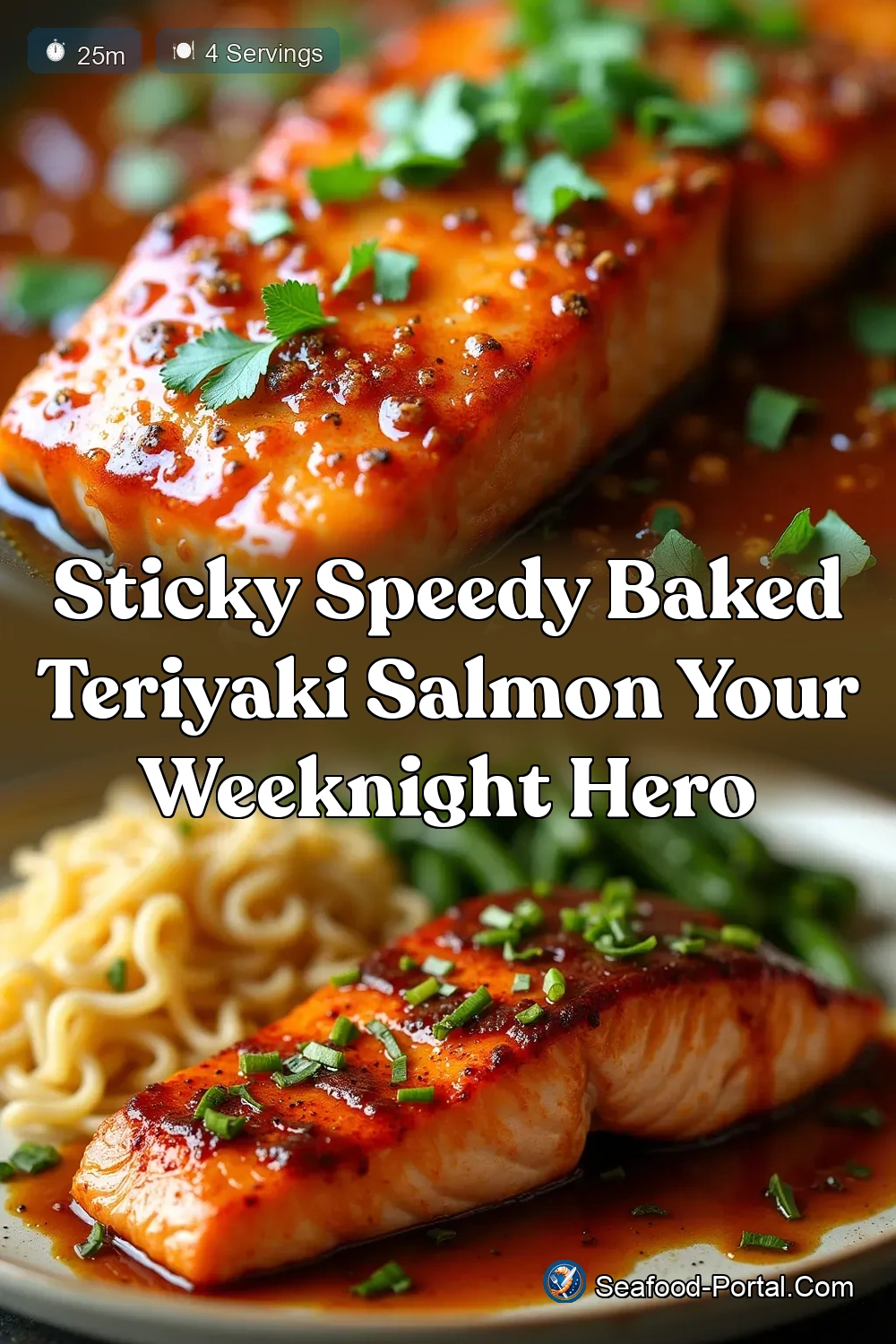 Sticky Speedy Baked Teriyaki Salmon Recipe Home Cook Hero