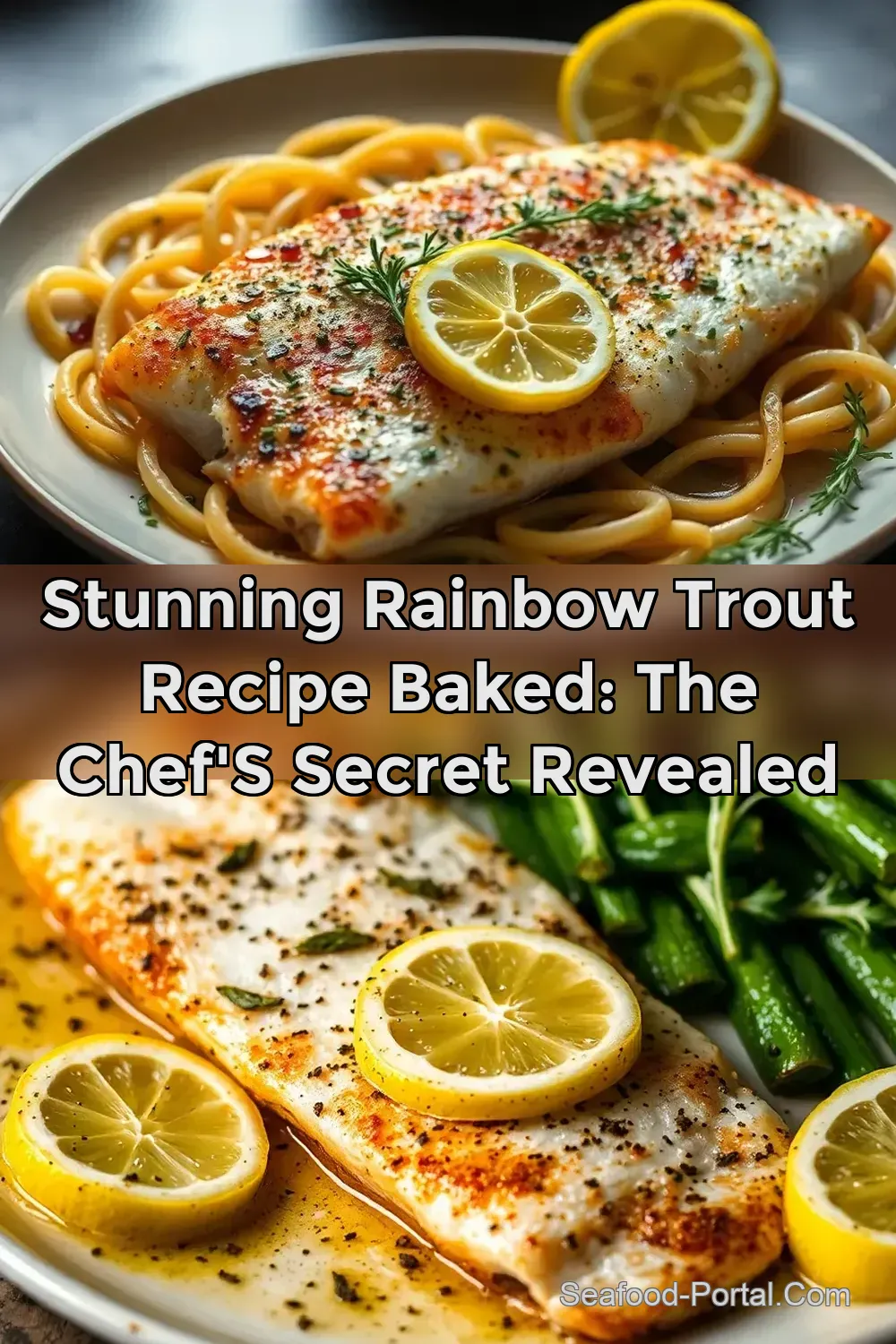 Stunning Rainbow Trout Recipe Baked: The Chef' s Secret Revealed : PIN FOR LATER Stunning Rainbow Trout Recipe Baked: The Chef' s Secret Revealed