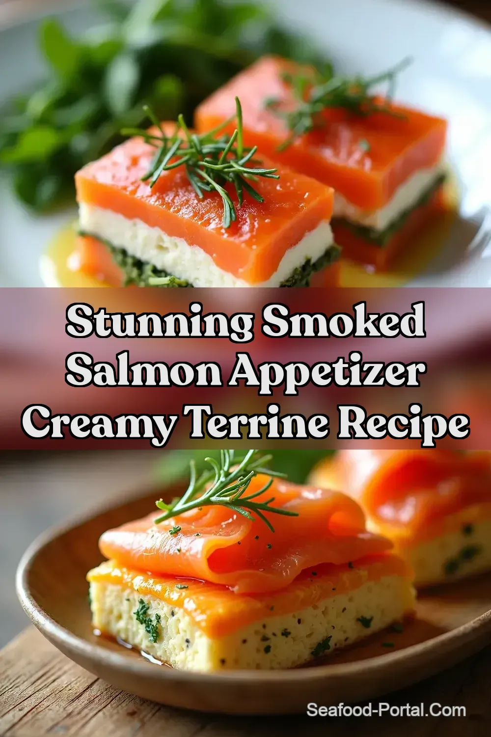 Smoked Salmon Terrine Recipe Easy Elegant Appetizer -…
