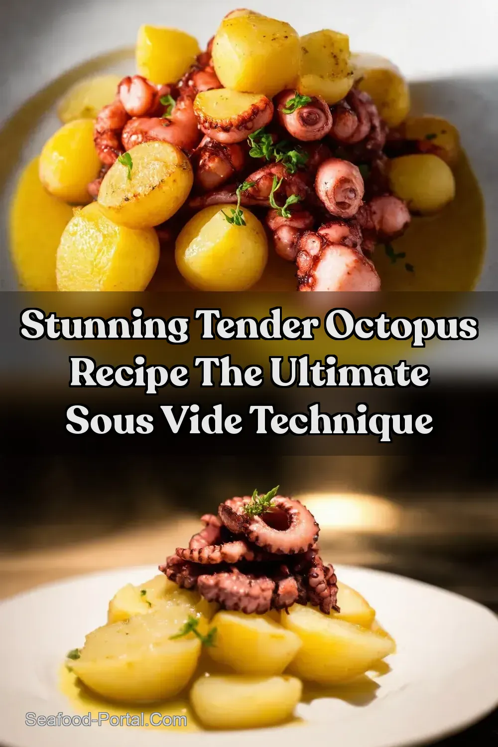 Tender Sous Vide Octopus with Lemon Potatoes My GoTo