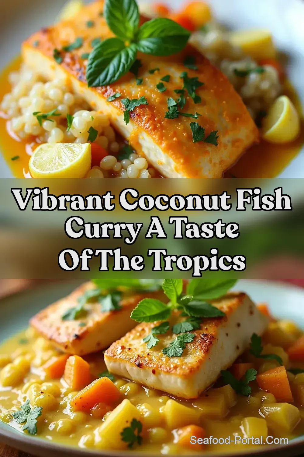 Tropical Coconut Lime Fish Curry An Island Escape on Your…