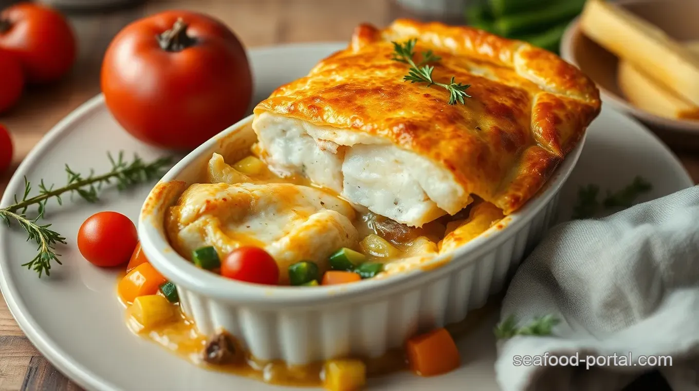 Savory Fish and Vegetable Pie