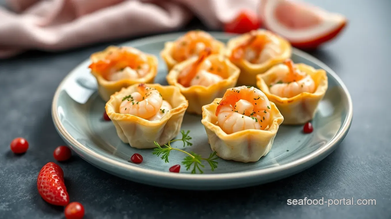 Prawn Pastry Bites with Sun-Dried Tomato Spread