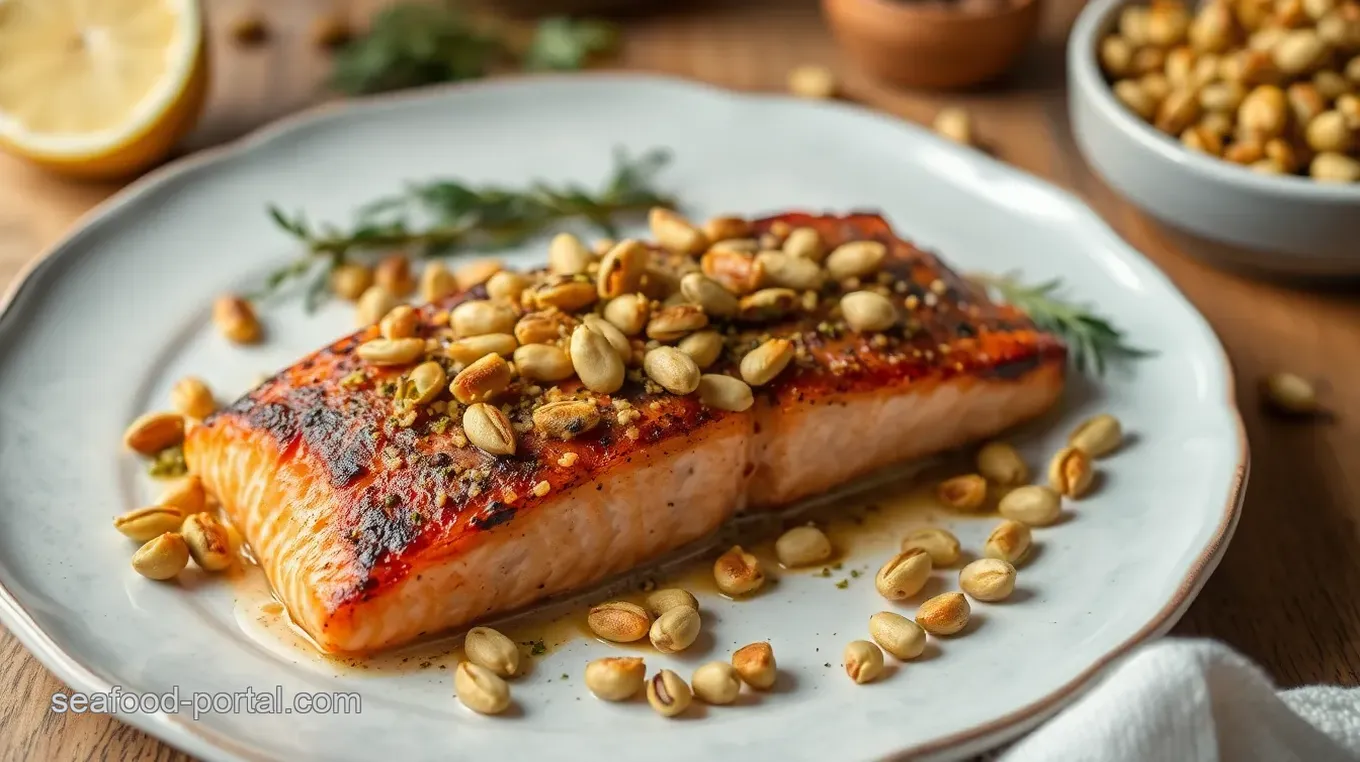 Baked Pistachio-Crusted Salmon