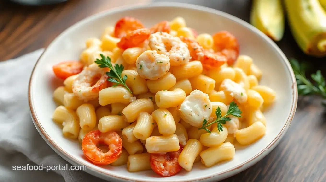 Seafood Mac and Cheese