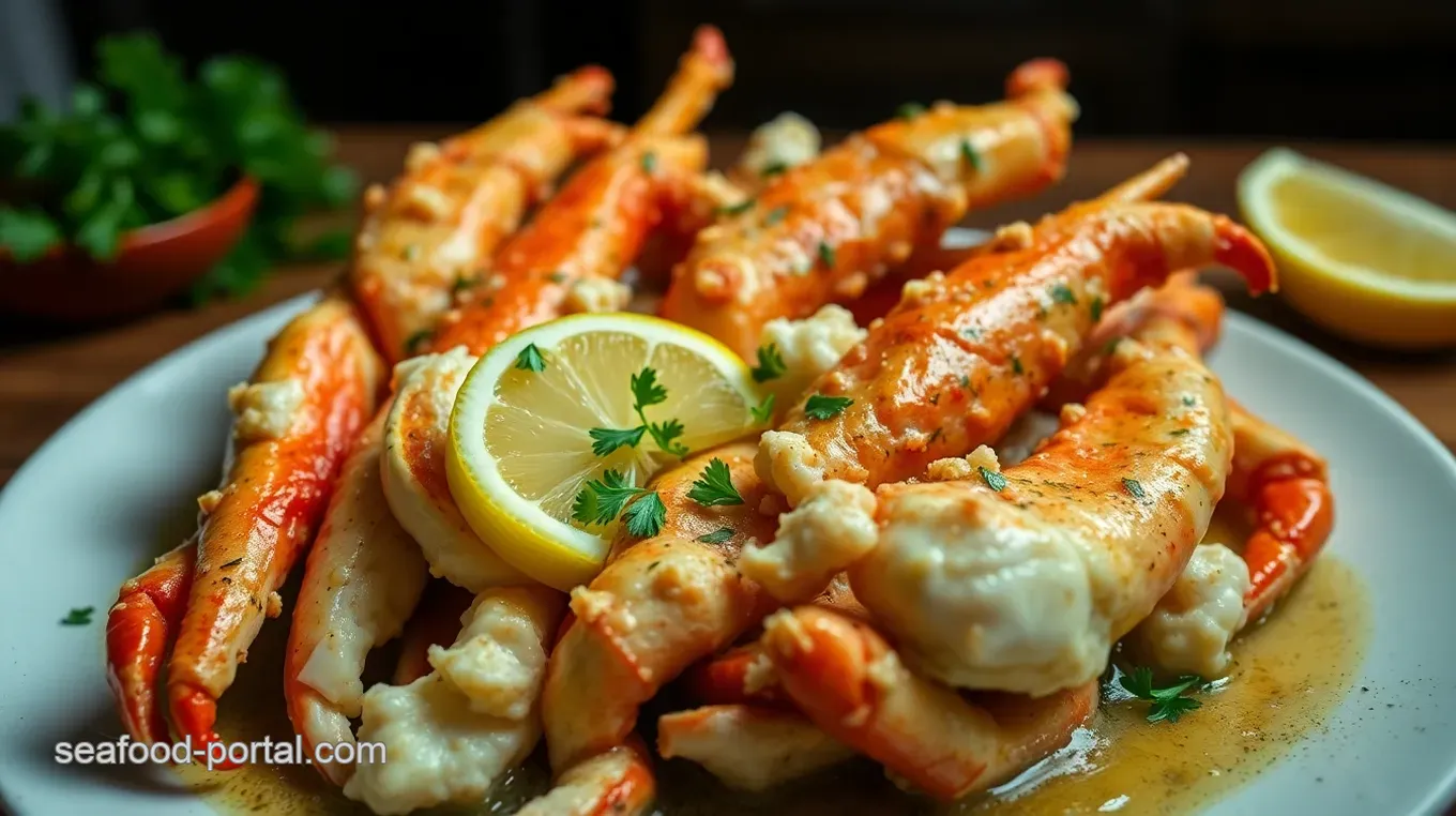 Easy Baked Crab Legs Frozen: My Secret Herb-Glazed Method Baking Frozen Crab Legs: A Delightful Seafood Treat