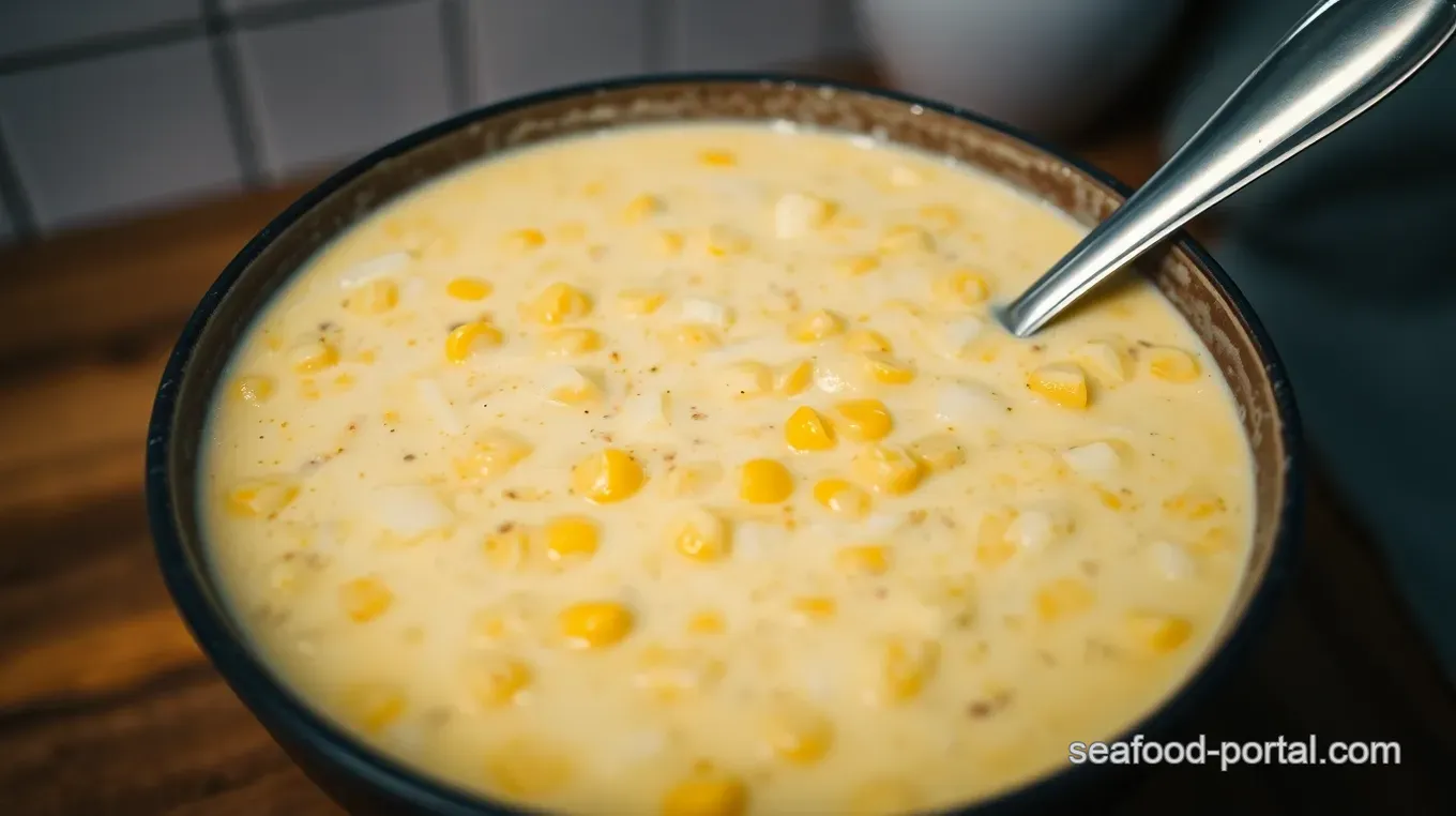Easy & Creamy Meatless Corn Chowder Recipe: A Family Favorite Creamy Comfort: Meatless Corn Chowder