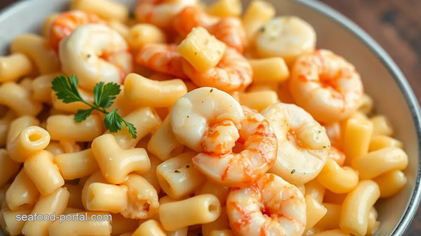 Creamy Seafood Mac n Cheese