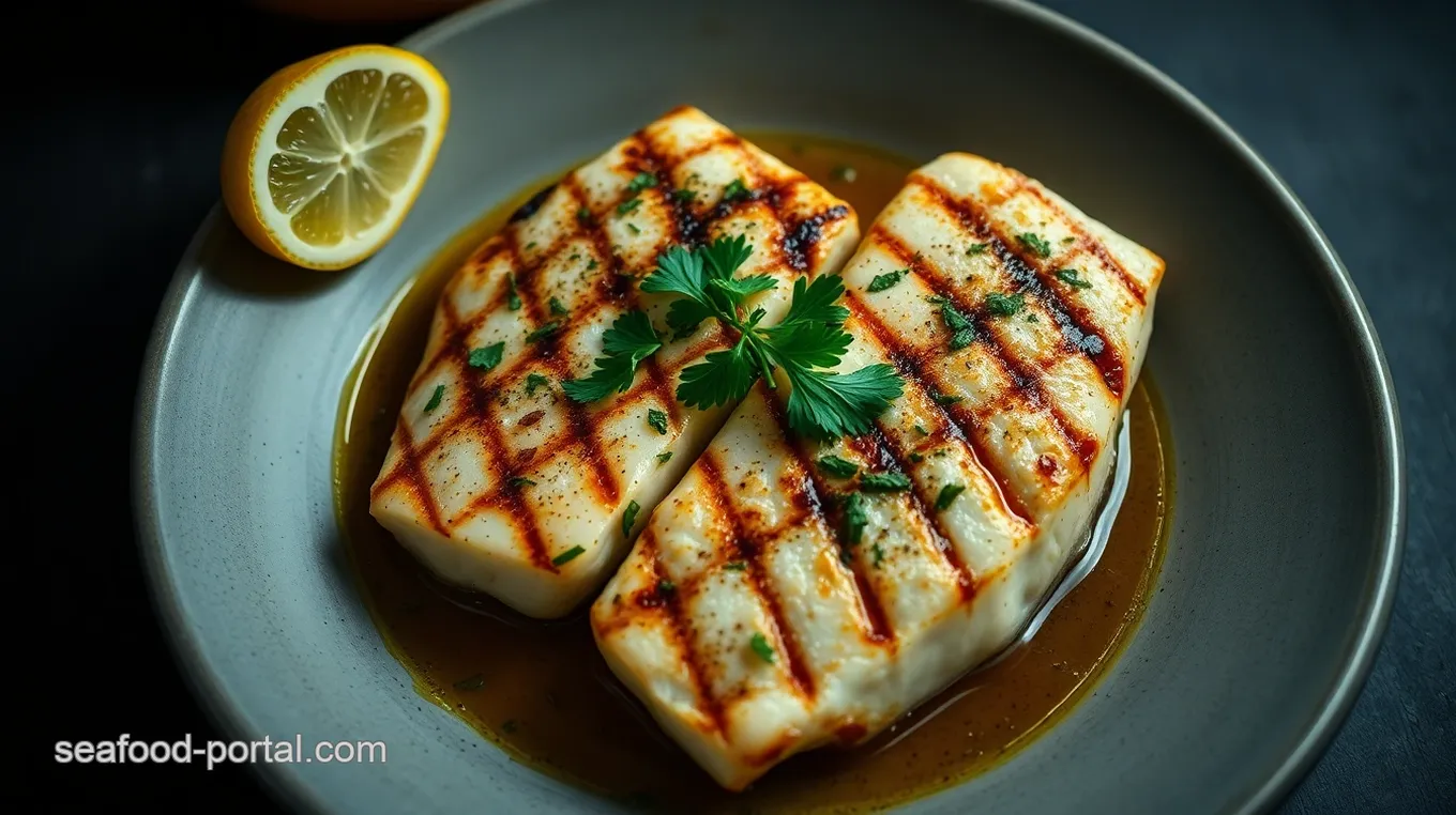 Grilled Lemon Herb Sea Bass