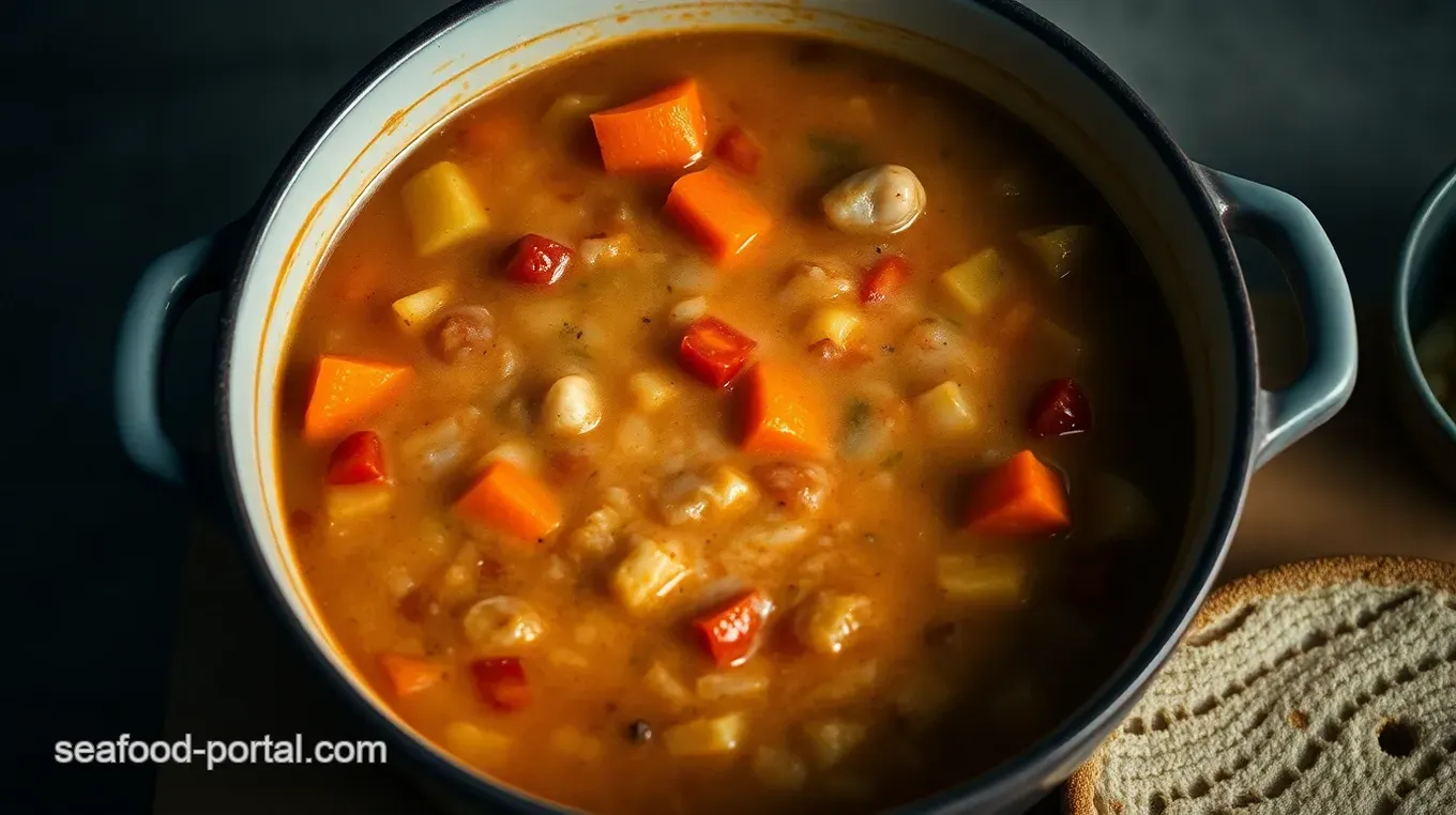 Hearty Manhattan Clam Chowder: A Family Favorite Recipe Hearty Manhattan Clam Chowder: A Taste of the City