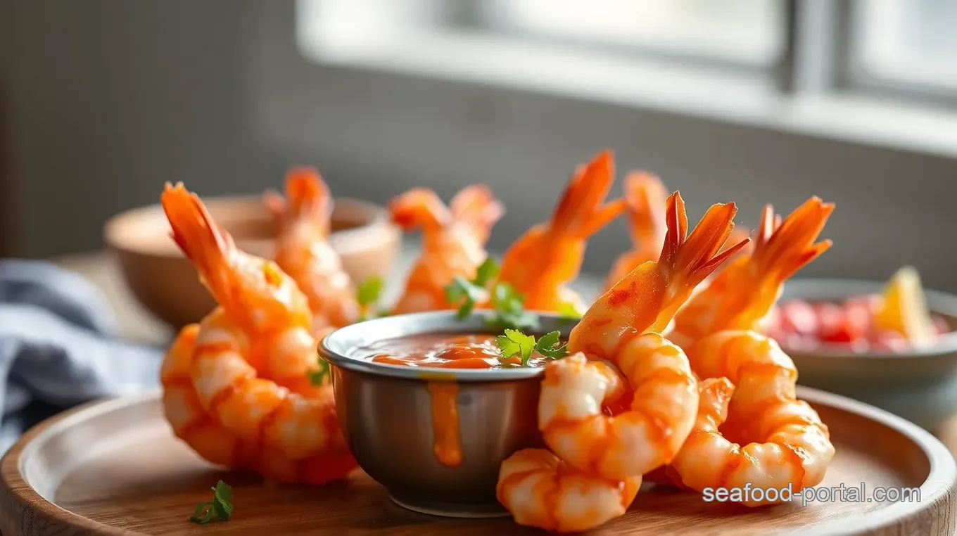 Dip Shrimp with Irresistible Bang Bang Sauce