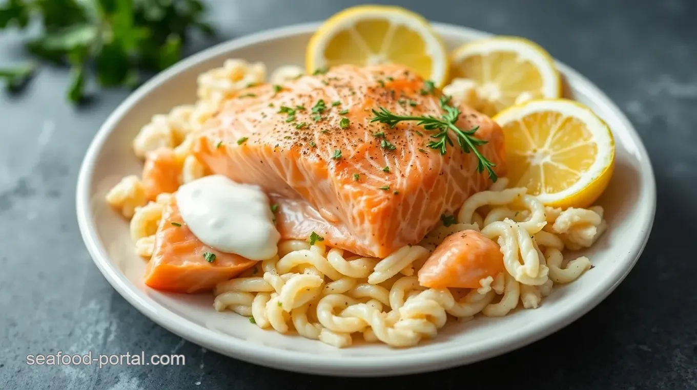 Easy Chicken of the Sea Salmon Delight