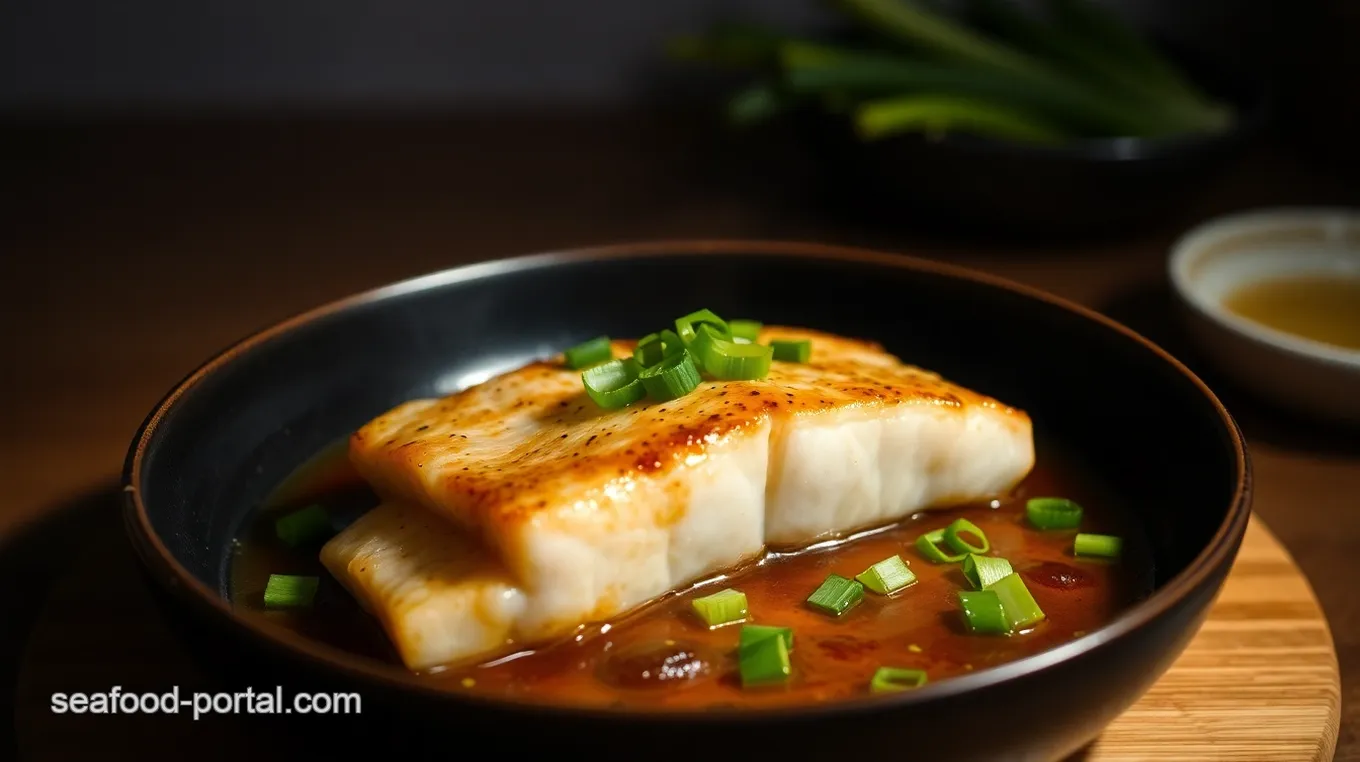 Nobu-Style Miso-Glazed Sea Bass