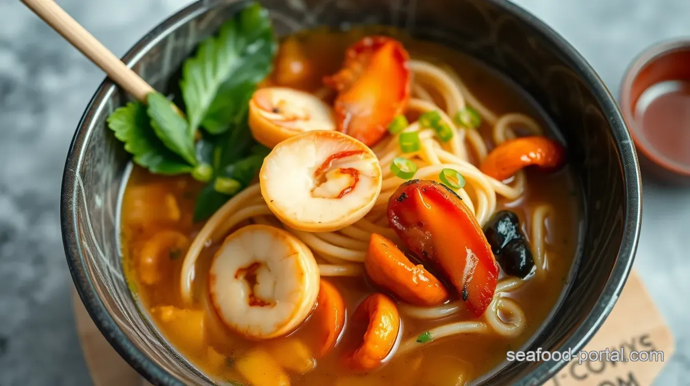 Ocean's Bounty Seafood Ramen Recipe