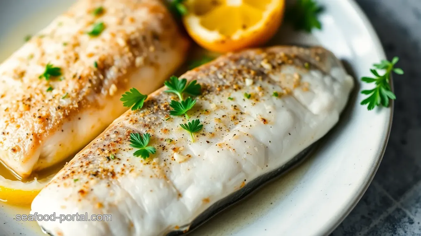 Pan-Seared Sea Trout with Zesty Herb Butter