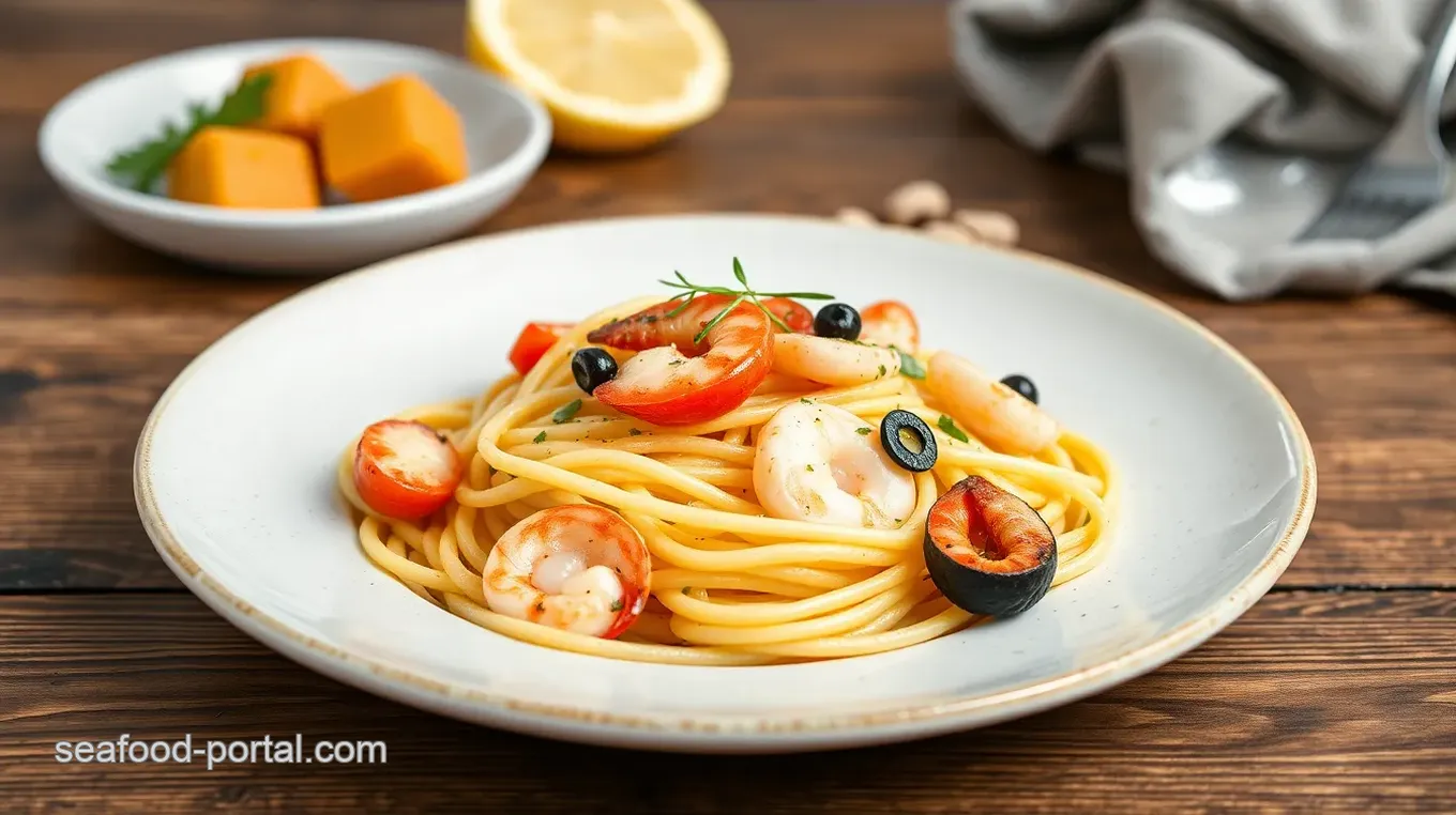 Linguine with Mixed Seafood