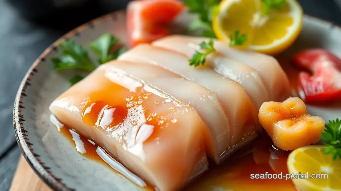 Fresh Sea Bream Sashimi