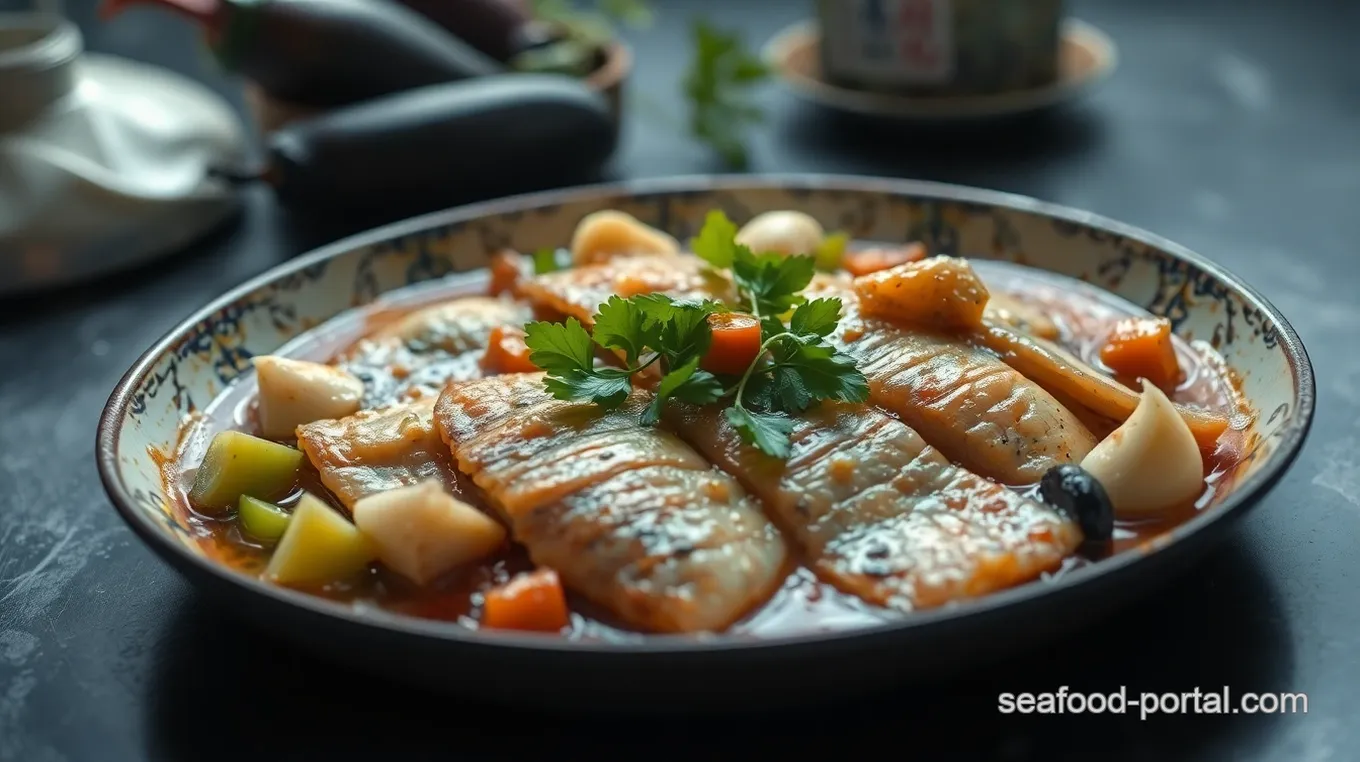 Easy Sizzling Tilapia with Saluyot & Bamboo Shoots Recipe Sizzling Tilapia with Saluyot and Bamboo Shoots